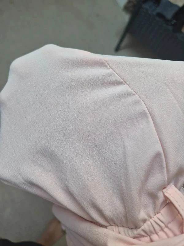 Osley Combinaison fluide dentelle rosa pastel L – photo 15